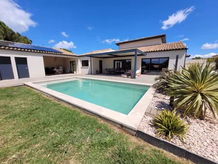 secteur clape superbe villa neuve de 206m2 sur 1365 m2 de te