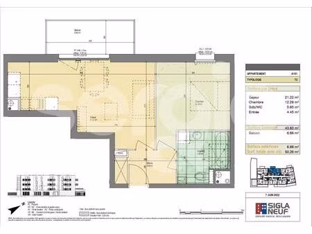 appartement type 2