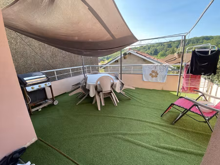 bel appartement t4 avec terrasse et jardin
