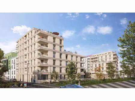 vente appartement 3 pièces  65.00m²  aubervilliers