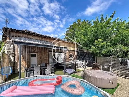 montcaret : charmante maison moderne avec jardin