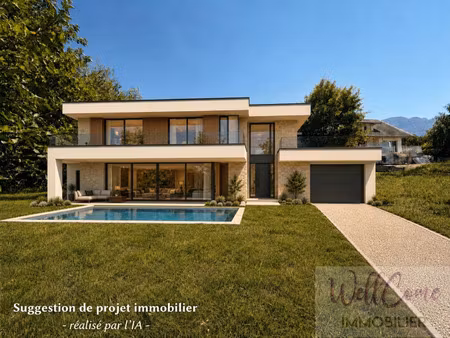 vente terrain 953 m² grésy-sur-aix (73100)