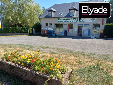 a vendre - maison avec magasin - 135m² à paulhac 15430