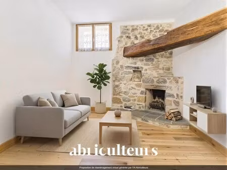 maison de village de caractère de 86 m² en vente à le pigeonnier/la bouilladisse (13720)
