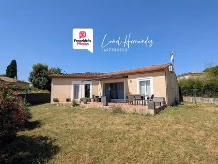 saint privat des vieux - villa de plain-pied de 105m² - 4 chambres - garage - terrain clos