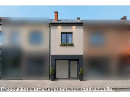 immeuble mixte à vendre à rue de valenciennes 134 quiévrain (vbe50699)
