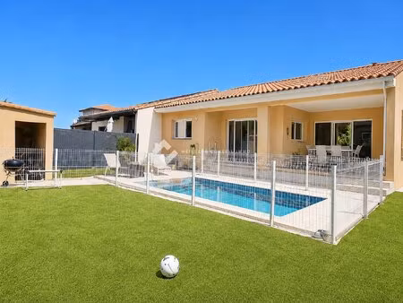 maison contemporaine plain-pied t4 125 m²avec piscine garag