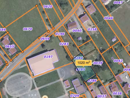 vente terrain 1019 m² à melisey (70270)  32 000 €
