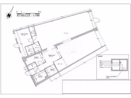 location commerce colomiers 31770 190m²