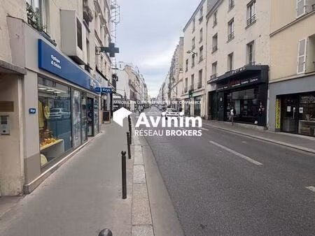 location commerce paris 75011 25m²