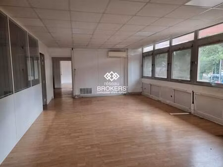 location bureaux 200 m² à 210 m²