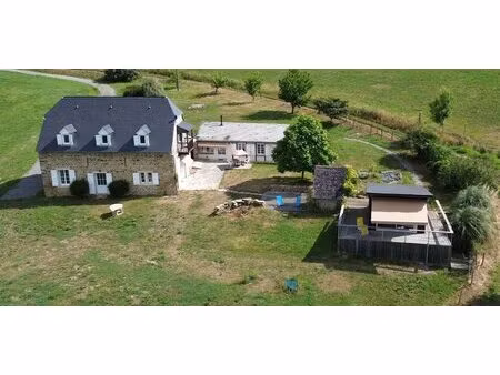 belle maison en pierre  avec dépendances et une vue magnifique sur les pyrénées