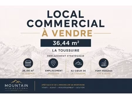 local commercial a vendre / la toussuire