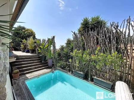 magnifique havre de paix - maison à menton 4 pièce(s) de 110 m2 - jardin - piscine