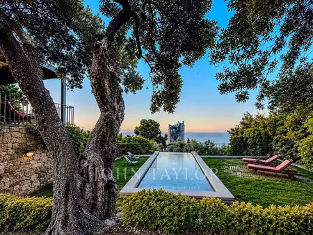 beausoleil - limitrophe monaco - villa vue mer et monaco- piscine -jardin