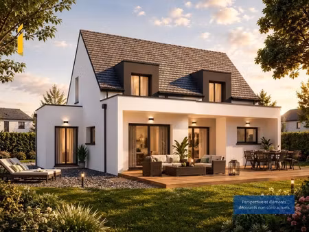 vente maison neuve 5 pièces 130 m² à ergué-gabéric (29500)  356 832 €