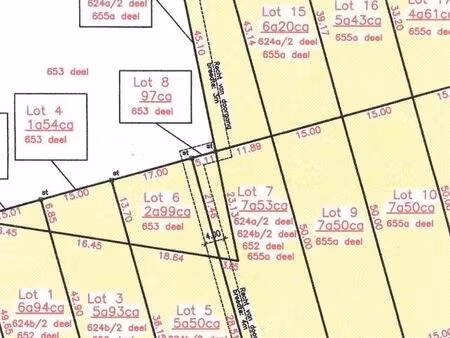 terrain à vendre à kromstraat olmen (rbw56092)