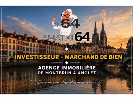 vente immeuble 270 m² à bayonne (64100)  900 000 €