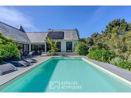 maison singulière  lumière et espaces généreux à la baule-escoublac