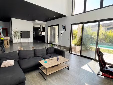 villeneuve les bouloc - magnifique maison t6 avec piscine sur terrain de 800 m²