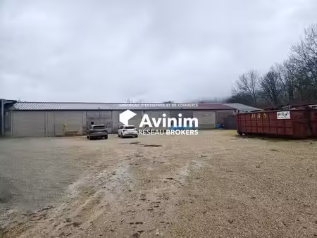 vente entrepôt saint-martin-du-mont 01160 400m²