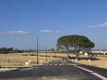 terrain viabilisé 450m² - prêt à construire - village recher