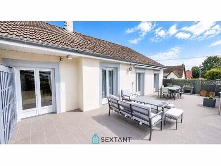 pavillon familial de 140 m² avec dépendance aménagée  sous-sol complet et grand terrain de