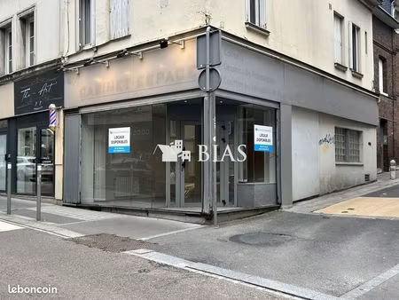 local commercial 75 m² rouen