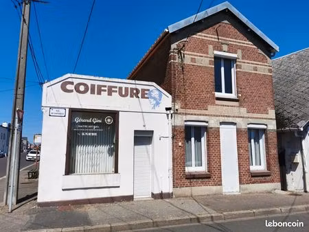 local commercial + maison