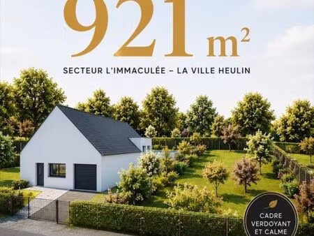 terrain 921 m² saint nazaire