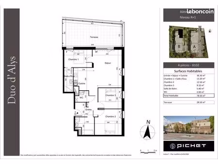 appartement t4 neuf en location à la chapelle d'armentières