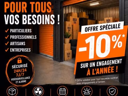 box a louer
