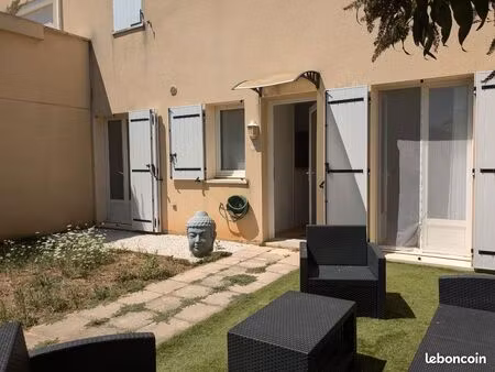 t2 meublé rez de jardin 49m2