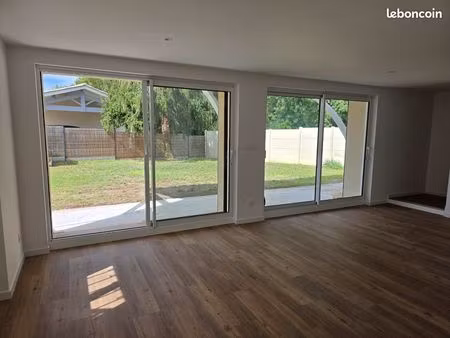 t3 entièrement refait neuf avec jardin