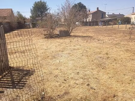 vente terrain 893 m² loretz-d’argenton (79290)