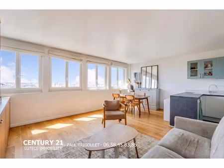 vente appartement 3 pièces 62.19 m² à paris 13ème (75013)  569 000 €