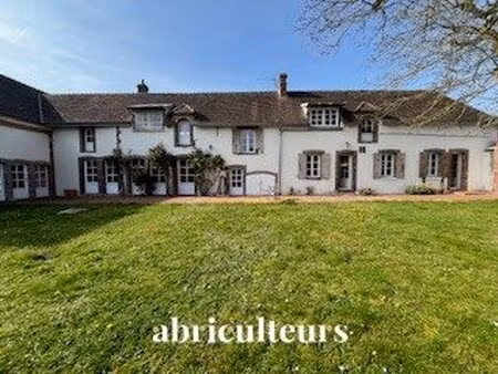 maison prestigieuse du xixe rénovée à vendre à croisilles (28210)