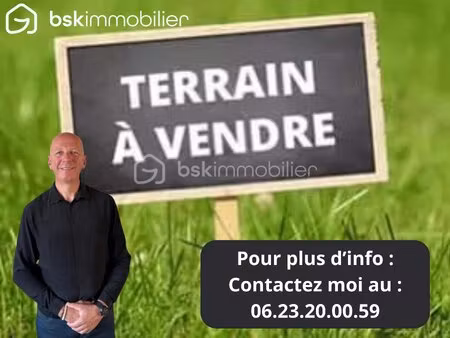 terrain de 492 m² à camphin-en-carembault