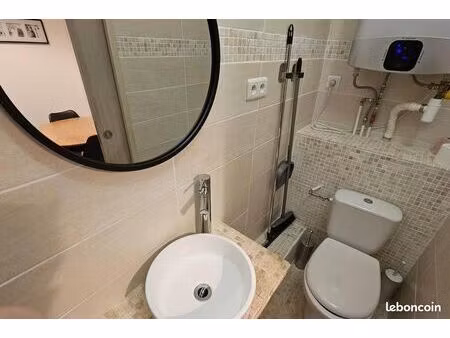 beau  libre de suite  2 pièces meublé
