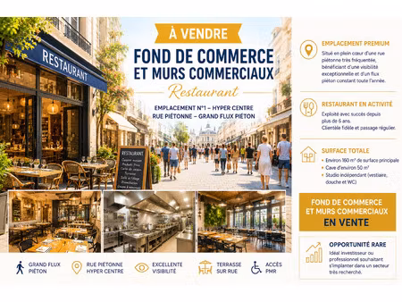 qui veut reprendre une belle adresse ?