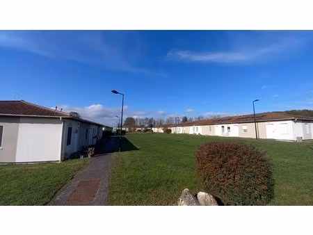 investissement : rez-de-jardin 2 chambres  arnay-le-duc
