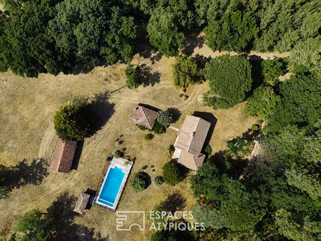 domaine au calme de la forêt des landes proche océan