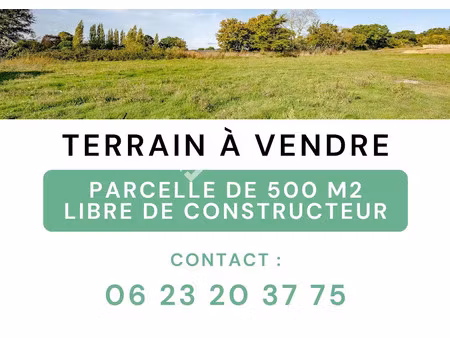vente terrain à batir 500 m² à erquy (22430)  128 200 €