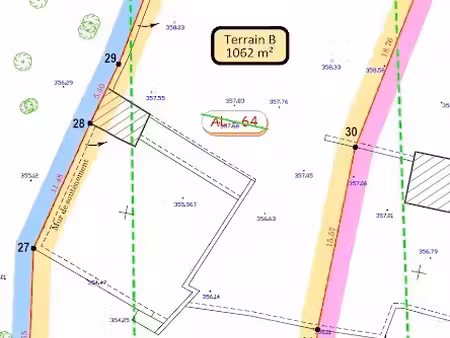 vente terrain 1050 m² à saint-saturnin-lès-apt (84490)  145 000 €