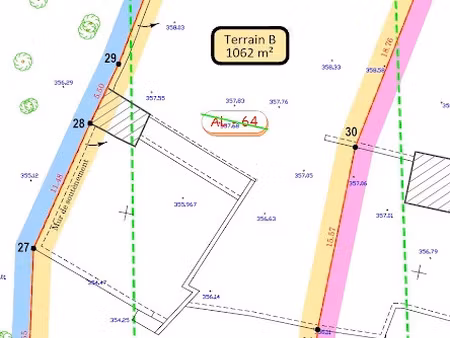 vente terrain 1050 m² à saint-saturnin-lès-apt (84490)  150 000 €