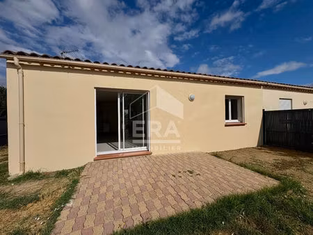 maison 3 pièces à louer à pezens - calme et confort