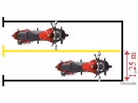 emplacement de moto - 13010