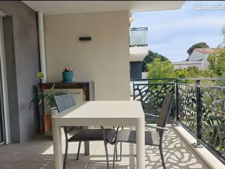 t3 traversant marseille 8e – prado / parc borély – 61 56 m² avec terrasse 12 m² – résidenc