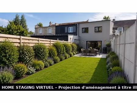 wasquehal triez- maison 4 chambres et jardin