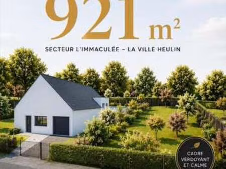 vente terrain à saint-nazaire (44600) : à vendre / 921m² saint-nazaire